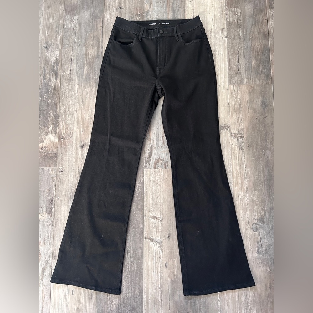 Old Navy Black Flare Jeans